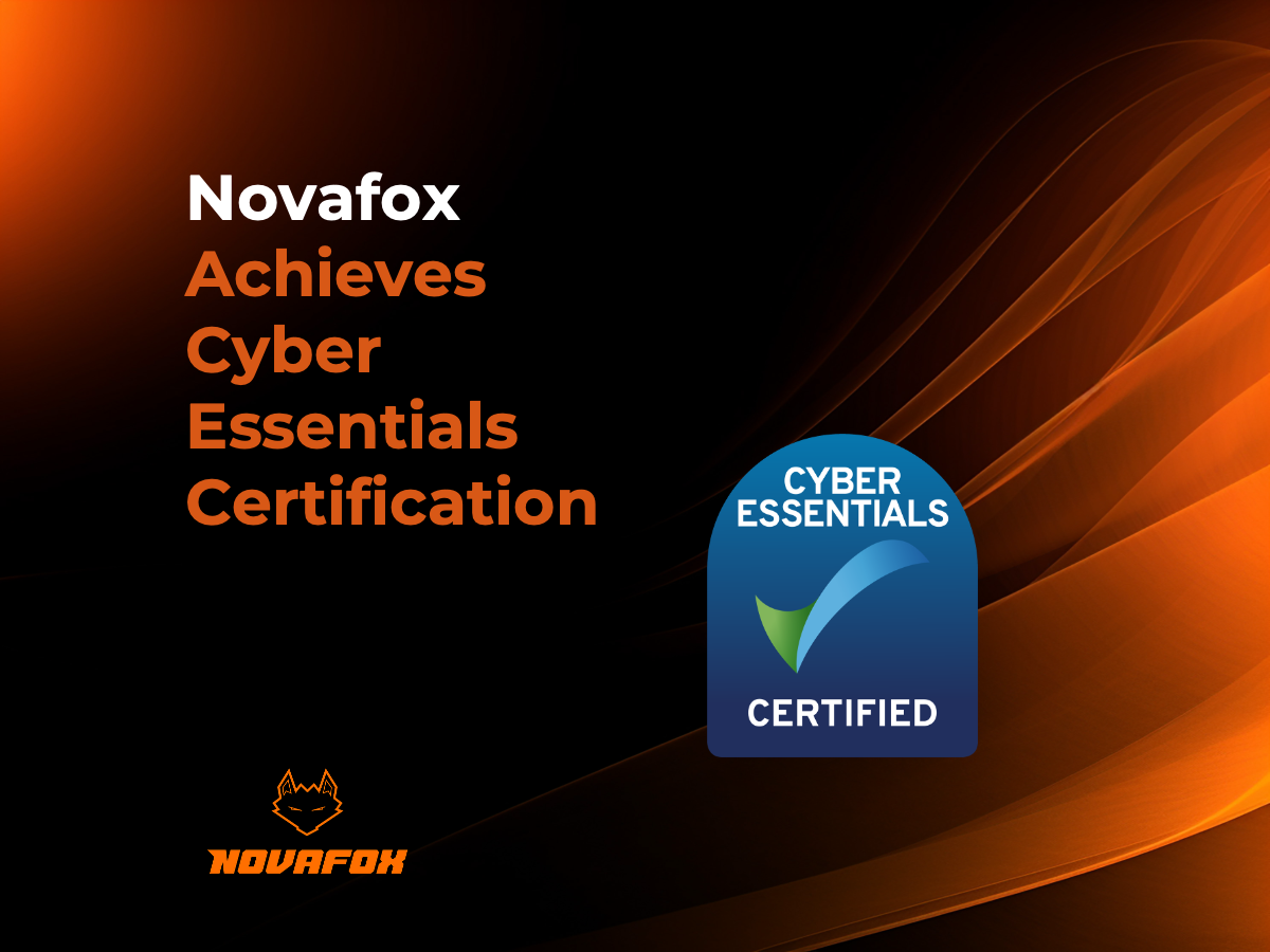 Novafox Achieves Cyber Essentials Certification